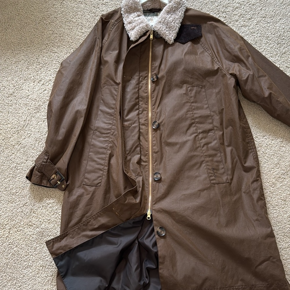 Barbour Malala Water Repellent Waxed Cotton Jacket NWT - Picture 13 of 16